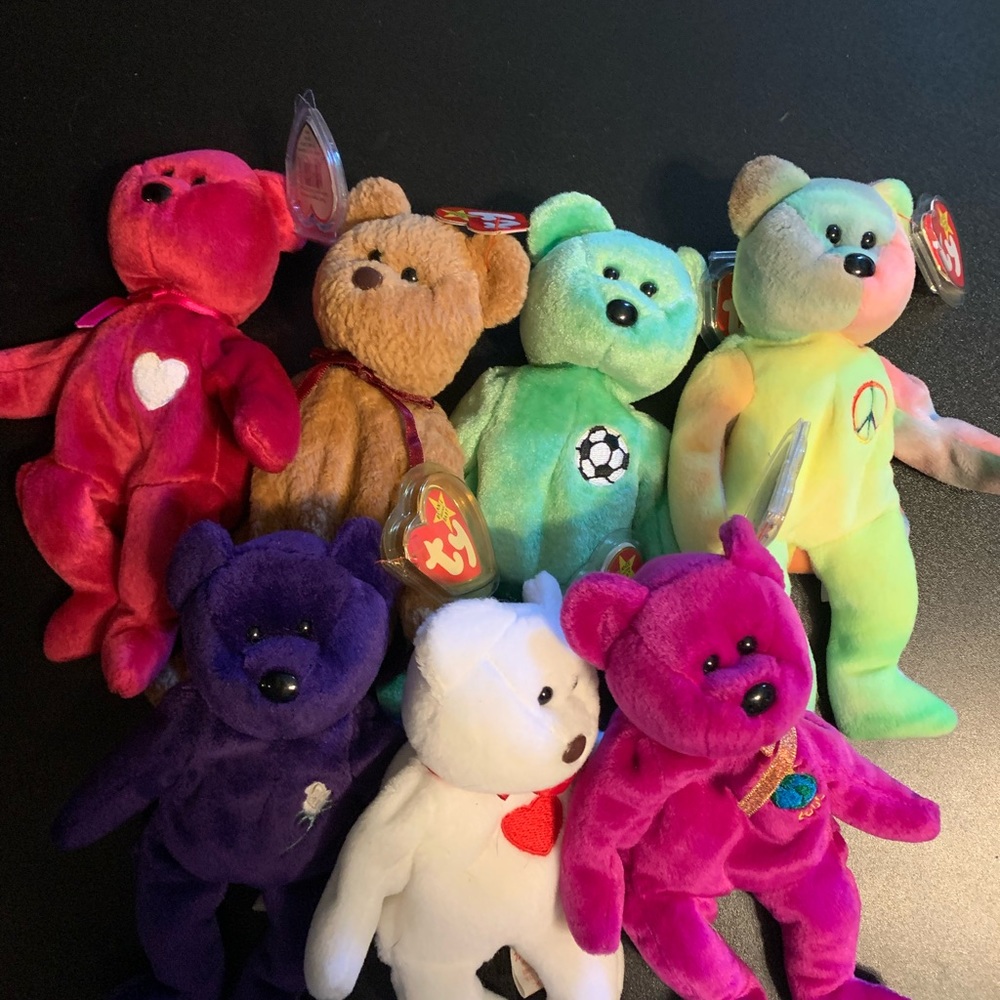 Ty Beanie Babies collection all Yellow ⭐️ Star